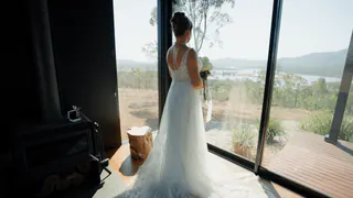 Still from Lauren & Mike’s wedding film